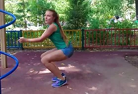 业余毛茸茸的肛门缩性感的女孩跳舞als扫描毛球