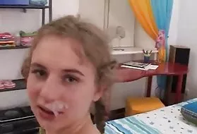 成人的故事肛交欧元的红发娘们